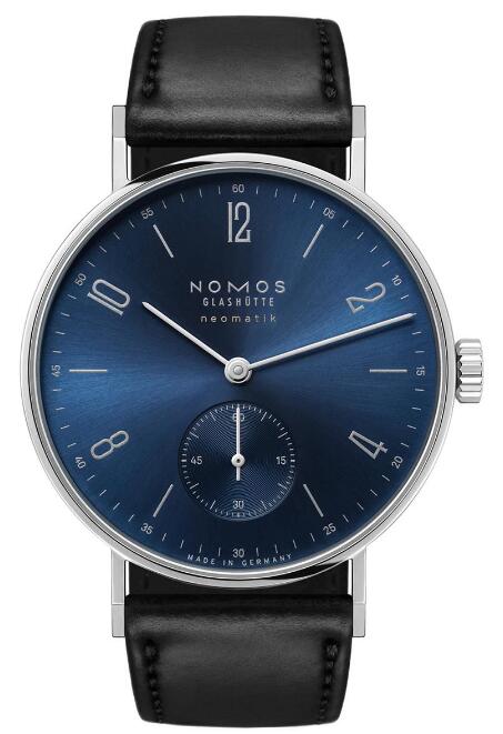 NOMOS GLASHUTTE Tangente neomatik blue gold 190 Replica Watch